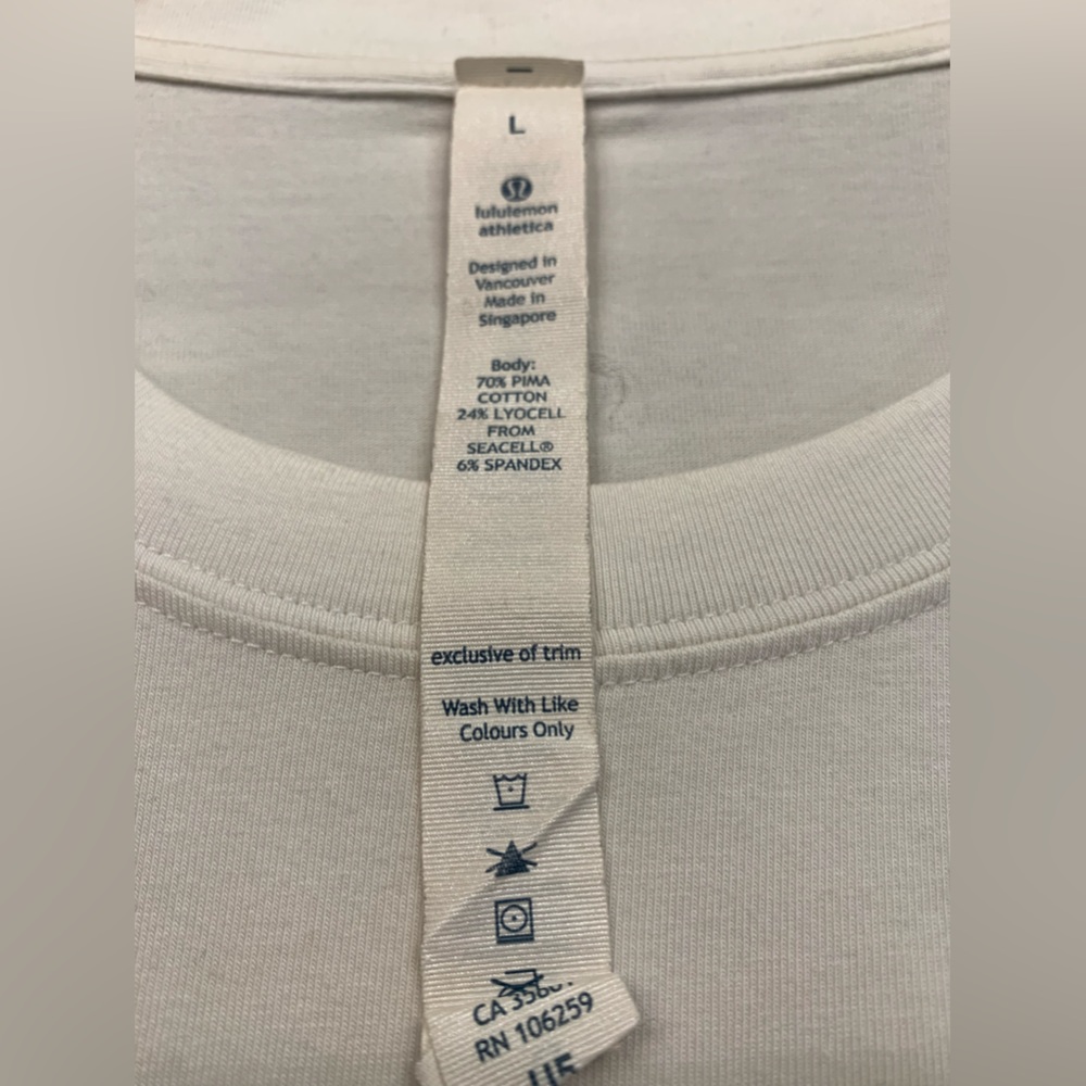 LULULEMON striped tee - Picture 6 of 9